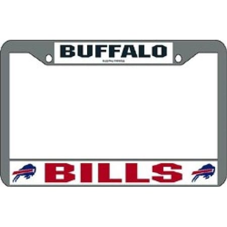 Buffalo Bills License Plate Frame Chrome